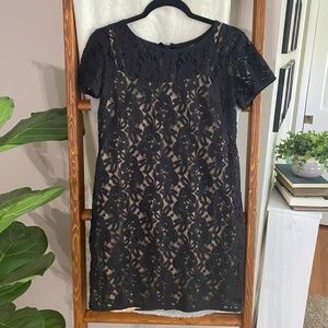 LOFT / Lace Shift Dress